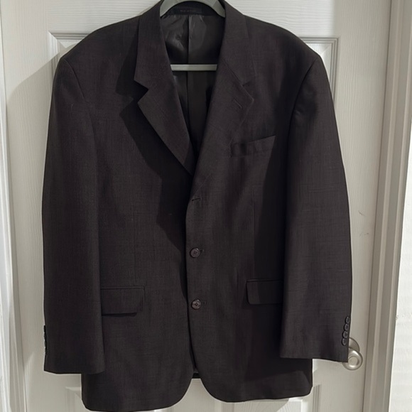 Bruno Rossetti Suit  jacket with vest size 42 - Picture 1 of 8
